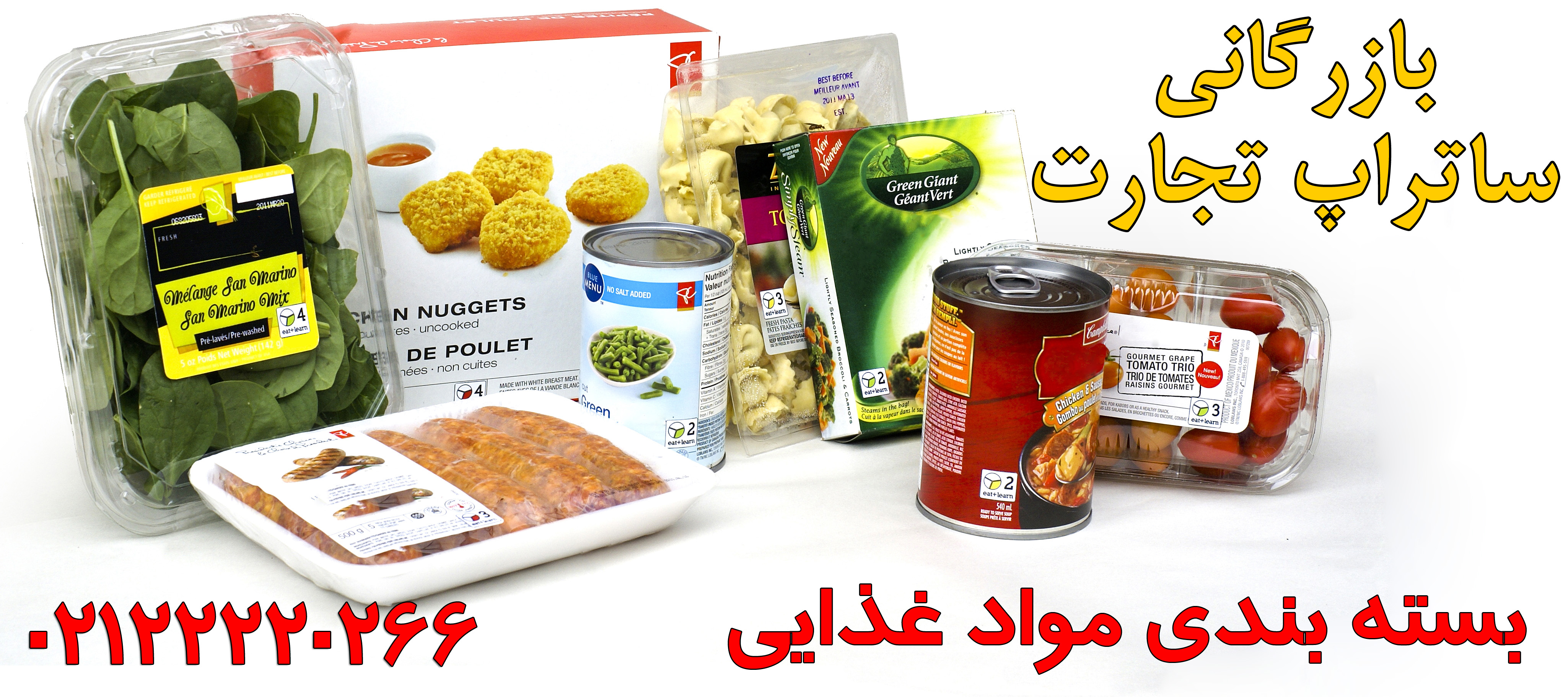 بسته بندی مواد غذایی ایرانی